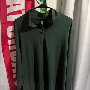 Vuori Forest Green Quarter-Zip Top Men’s XL